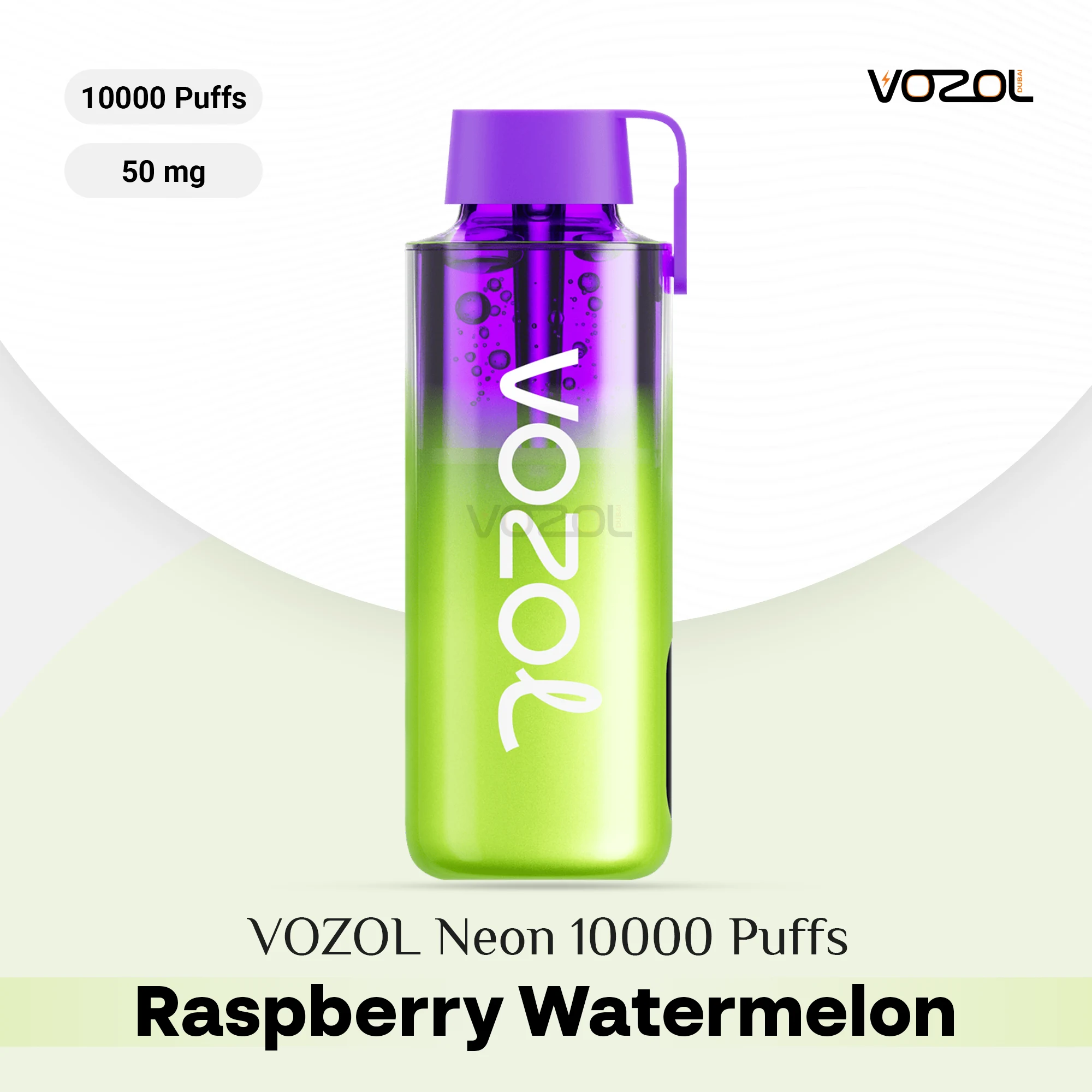 Buy VOZOL NEON 10000 Puffs Raspberry Watermelon